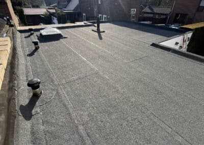 Plat dak vervangen