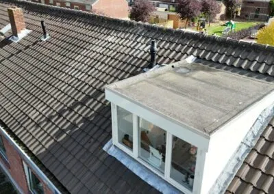 Schoorsteen verwijdering in Barendrecht